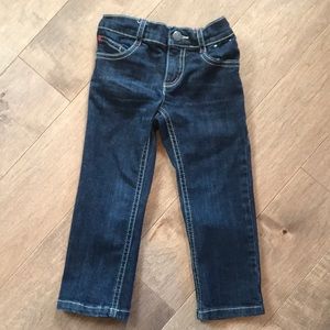 Toddler jeans dark blue denim